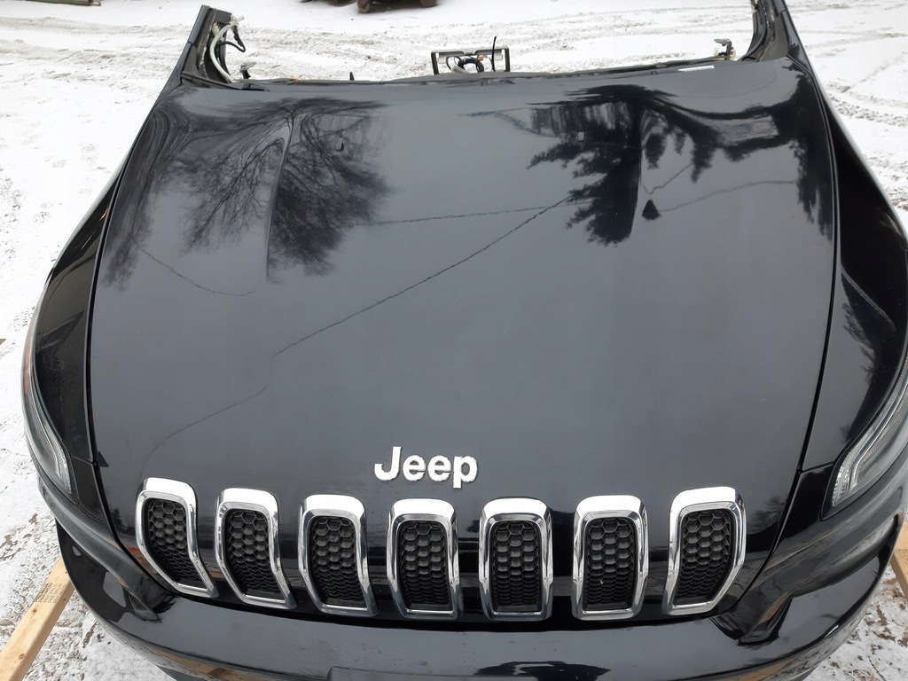 фото №10, Капот бампер лампа jeep cherokee kl 13-18r pxr радіатор перед usa