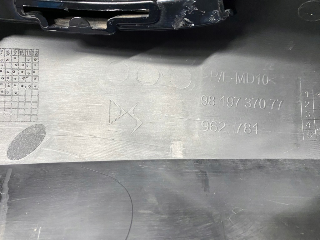 фото №12, Левая сторона бампер перед передний хром citroen ds7 2017-