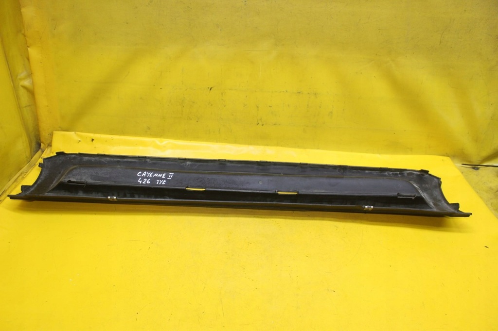 Накладка спойлер бампера задняя porsche cayenne ii 7p5807834 Недорого