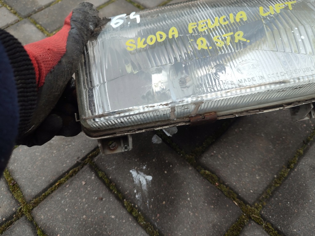 фото №6, Лампа перед правая skoda felicia i 246150-00