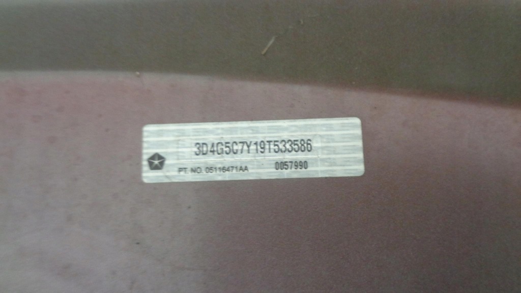 фото №12, Крыло dodge journey fiat freemont 2008- левый передний