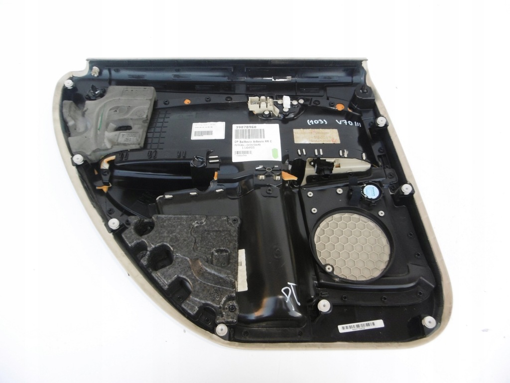 фото №12, Обшивка дверь правый задняя volvo v70 iii s80 ii