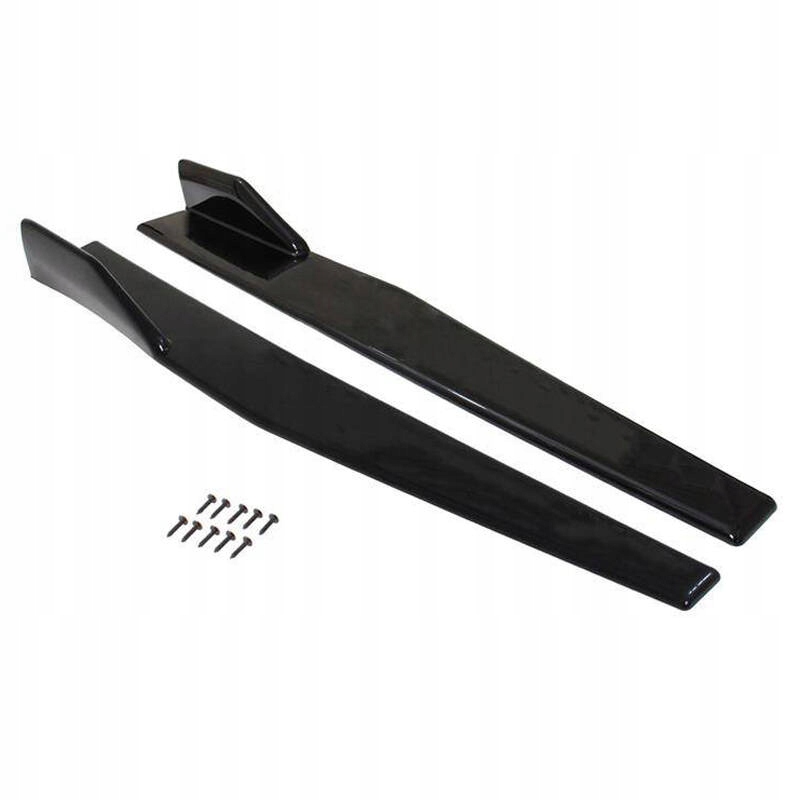 фото №1, Универсальные спойлер накладки порог сплиттеры 85cm