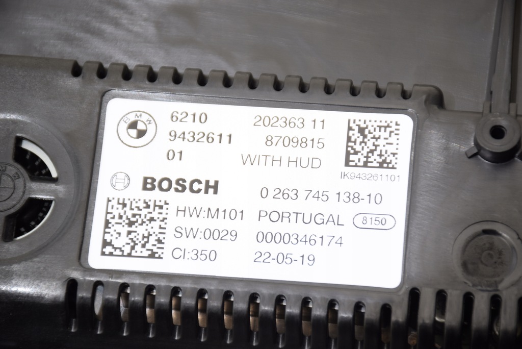 фото №12, Bmw 8 g14 g15 g16 экран счетчик 12,3" приборы live cockpit led hud - 2km