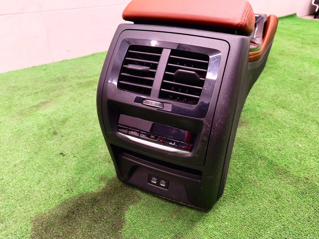 фото №10, Bmw x4 g02 lci середина обивка сиденья туннель заднее сиденье обшивки кожа