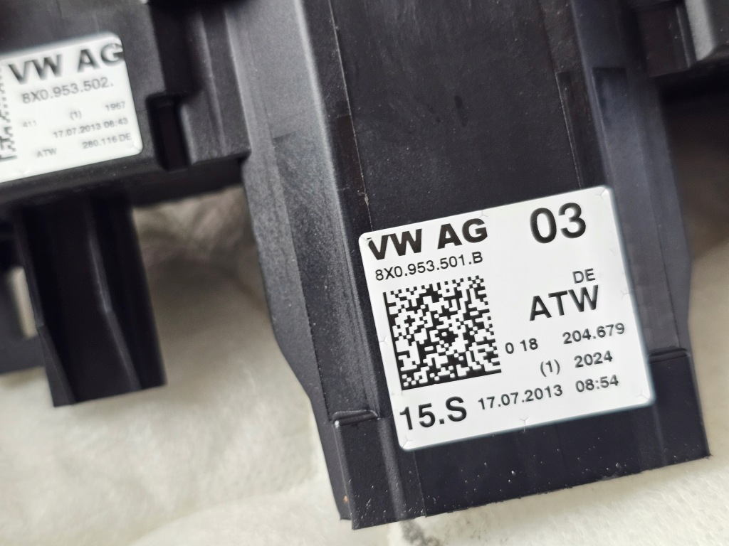 фото №9, Перемикачі перемикач комбінований стрічка шлейф audi a1 8x0953501b 5k0953569h