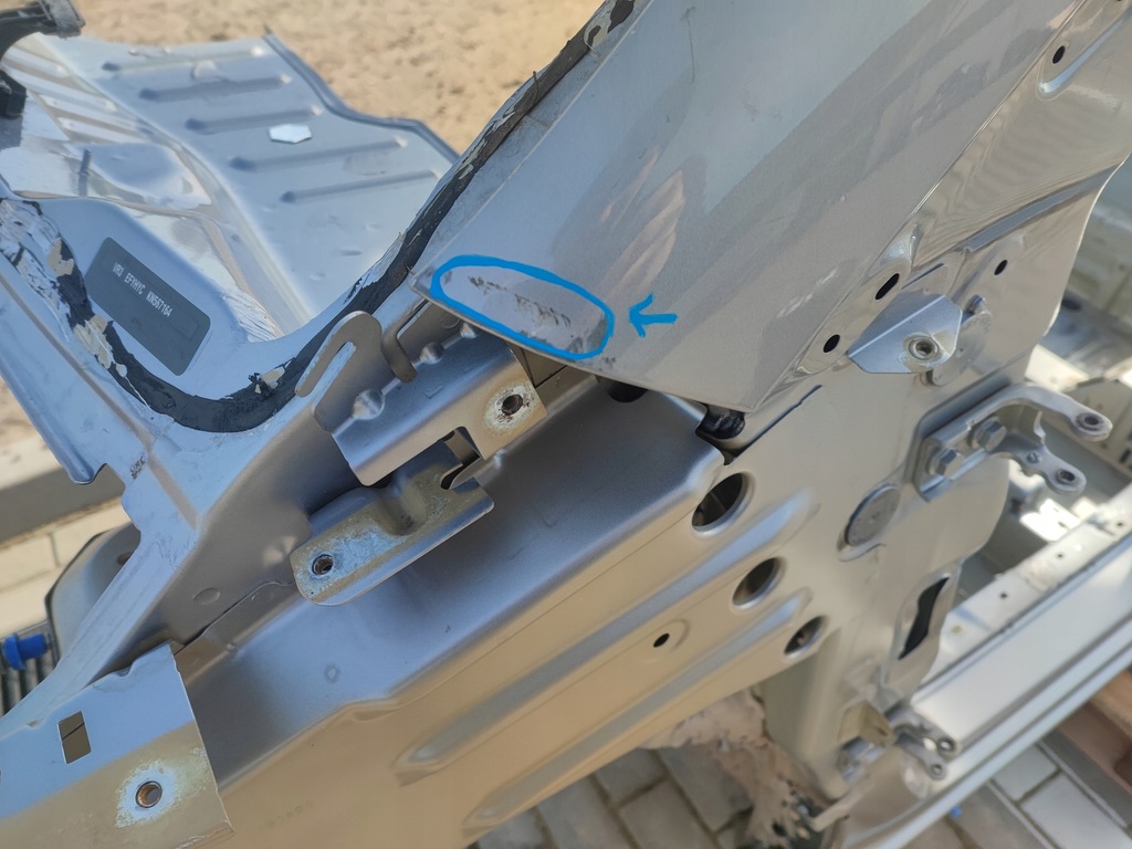 фото №11, Четверть лонжерон левая крыло блок двигателя левый peugeot rifter / berlingo