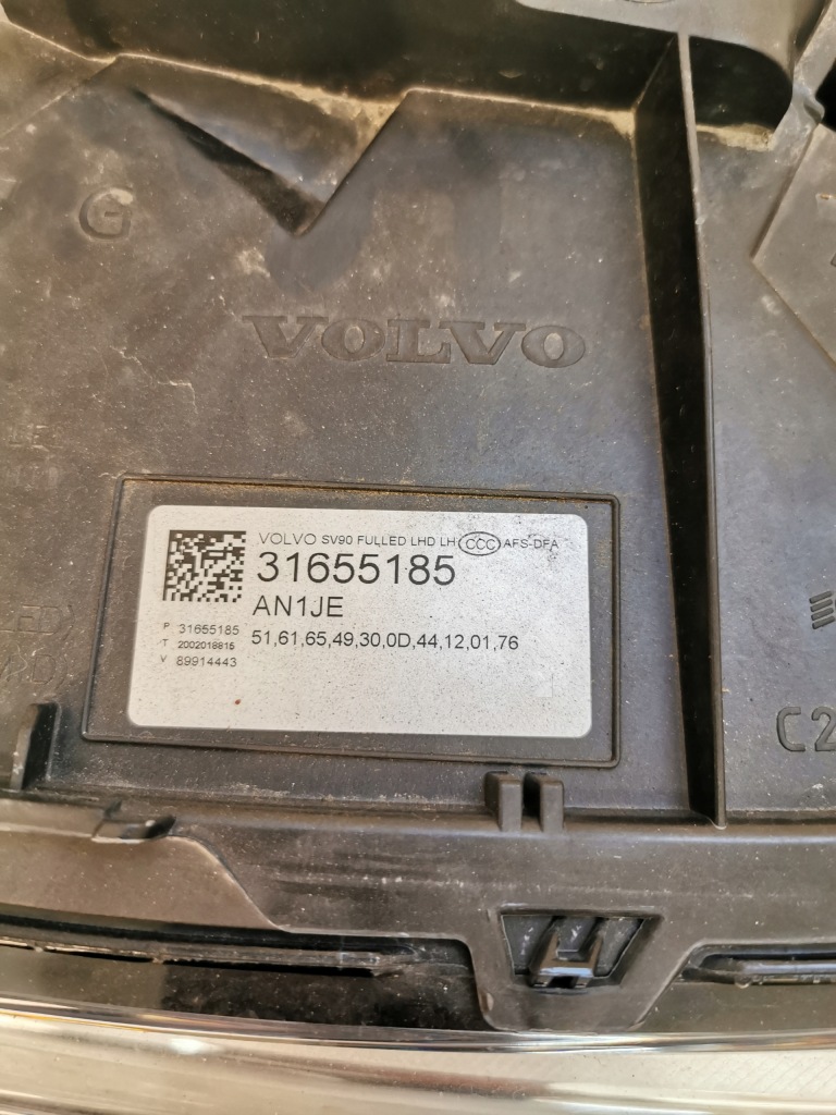 фото №7, Лампа передня ліва volvo v90 s90 full led 16-