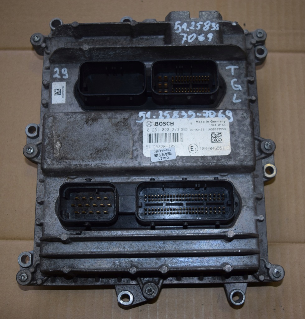 фото №1, Блок управления двигателя man tgl 180km