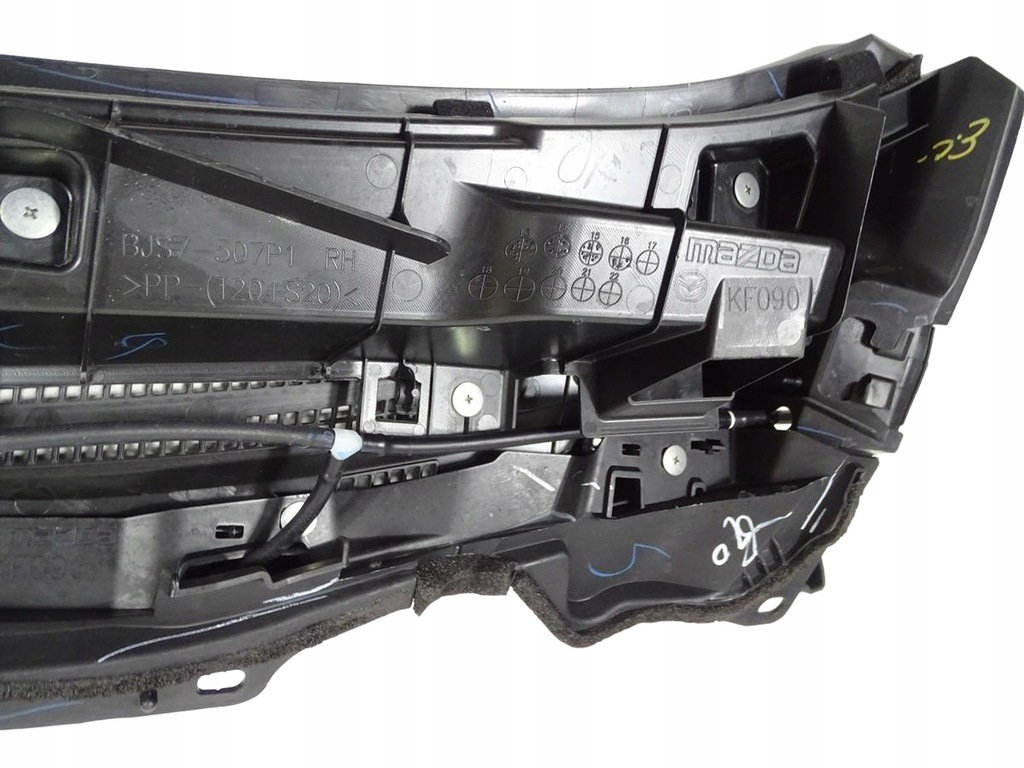 фото №11, Жабо пластиковый mazda 3 bm bn 2013-2019 europa - комплект