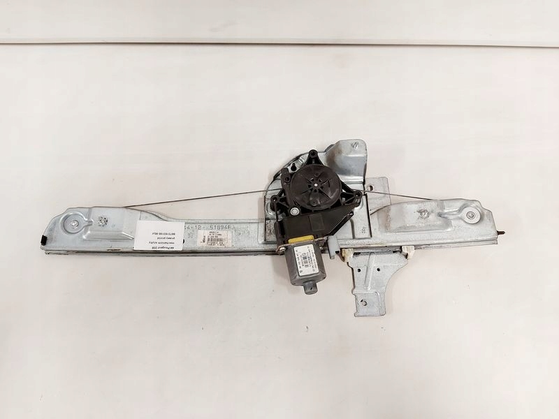 фото №1, Peugeot 208 i механізм скло правий перед