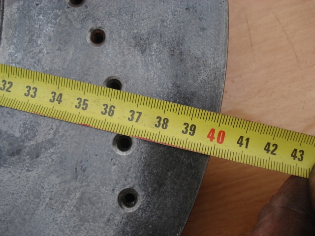 Mercedes w463 w465 диск перед правая левая a4634210500 400 / 38mm jak nowa в Украине