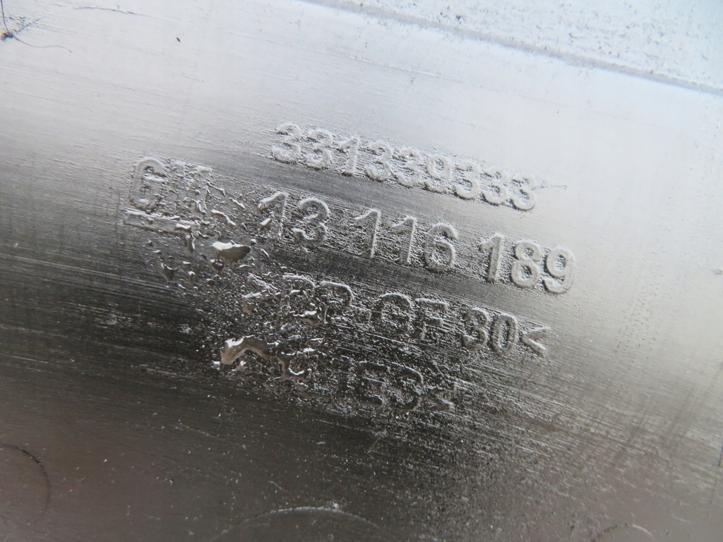 фото №16, Защита двигателя pampers opel zafir a 2004r 331339333, 13116189