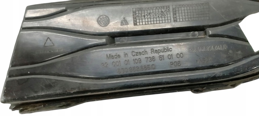 фото №6, 5g0853665q vw golf vii 7 решётка радиатора решётка бампера левая передняя левый перед