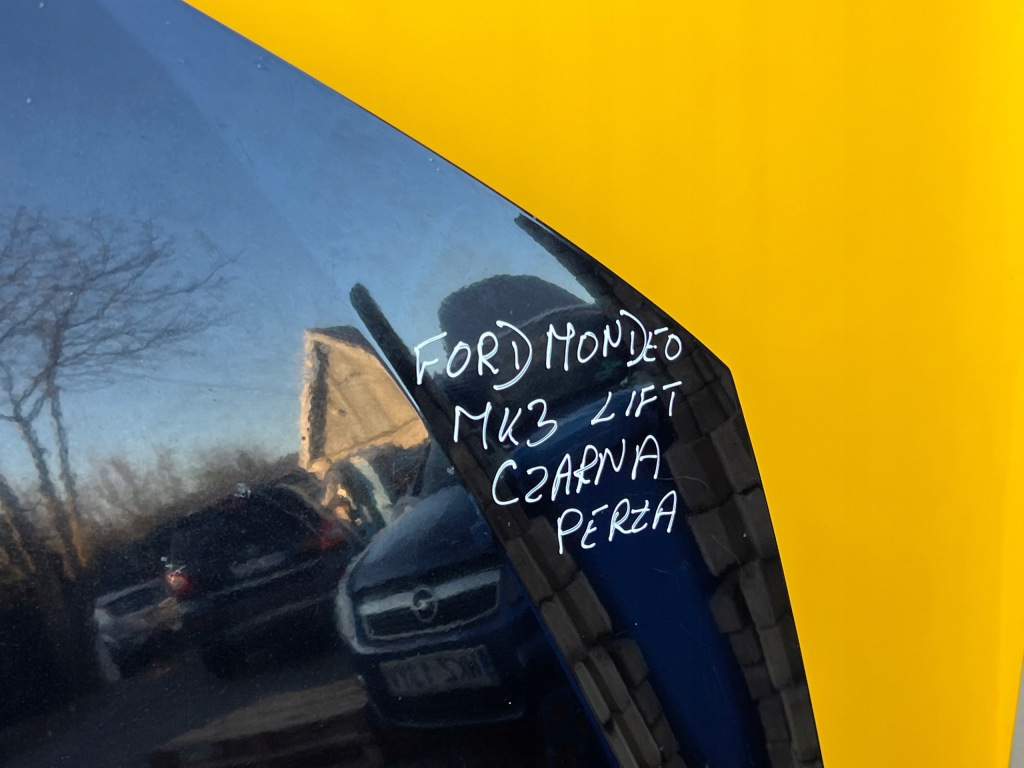 Капот перед ford mondeo mk3 2000-2007r цвет черная перламутр . Доставка