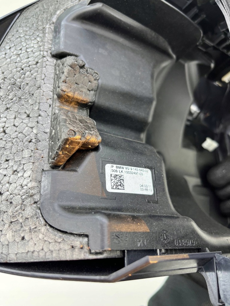 Bmw 3 e90 e91 корпус колонки рулевого 9143639 9143645 с Разборки