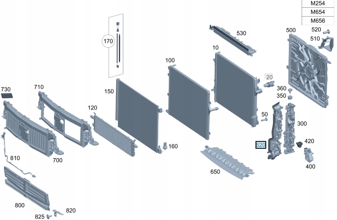 фото №1, Воздуховод воздуха правая mercedes glc ii x254