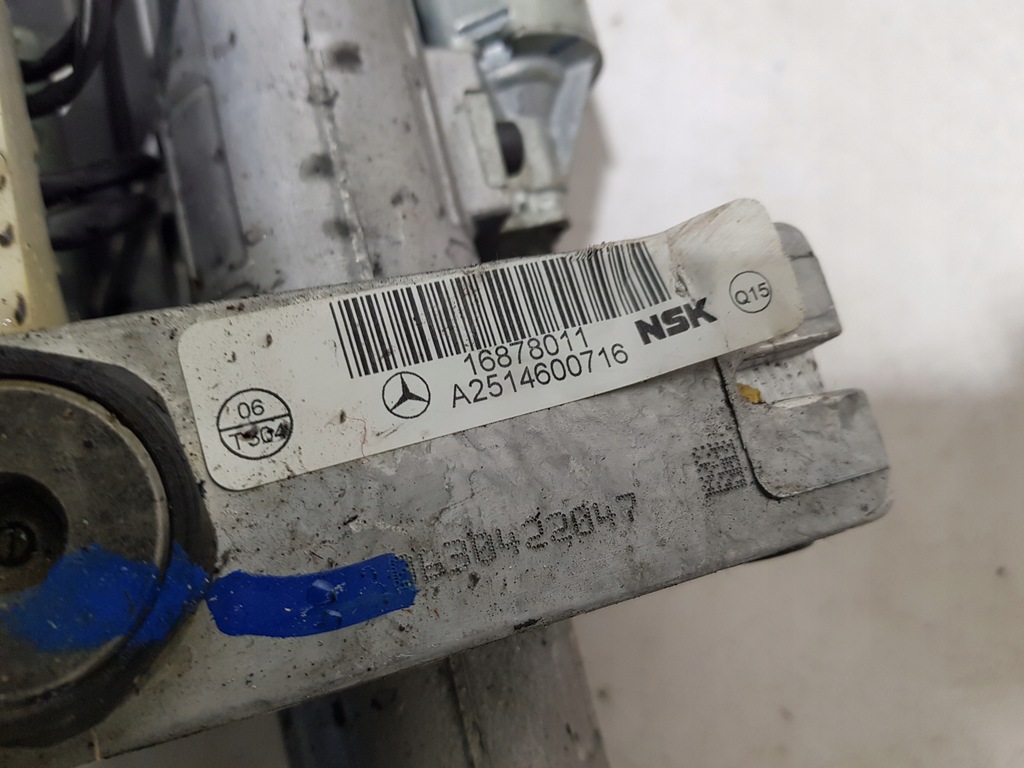 фото №10, Mercedes w251 колонка рулевая шток 2514600716