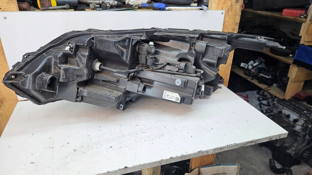 фото №11, Nissan qashqai j12 21- led правая лампа передняя перед фара