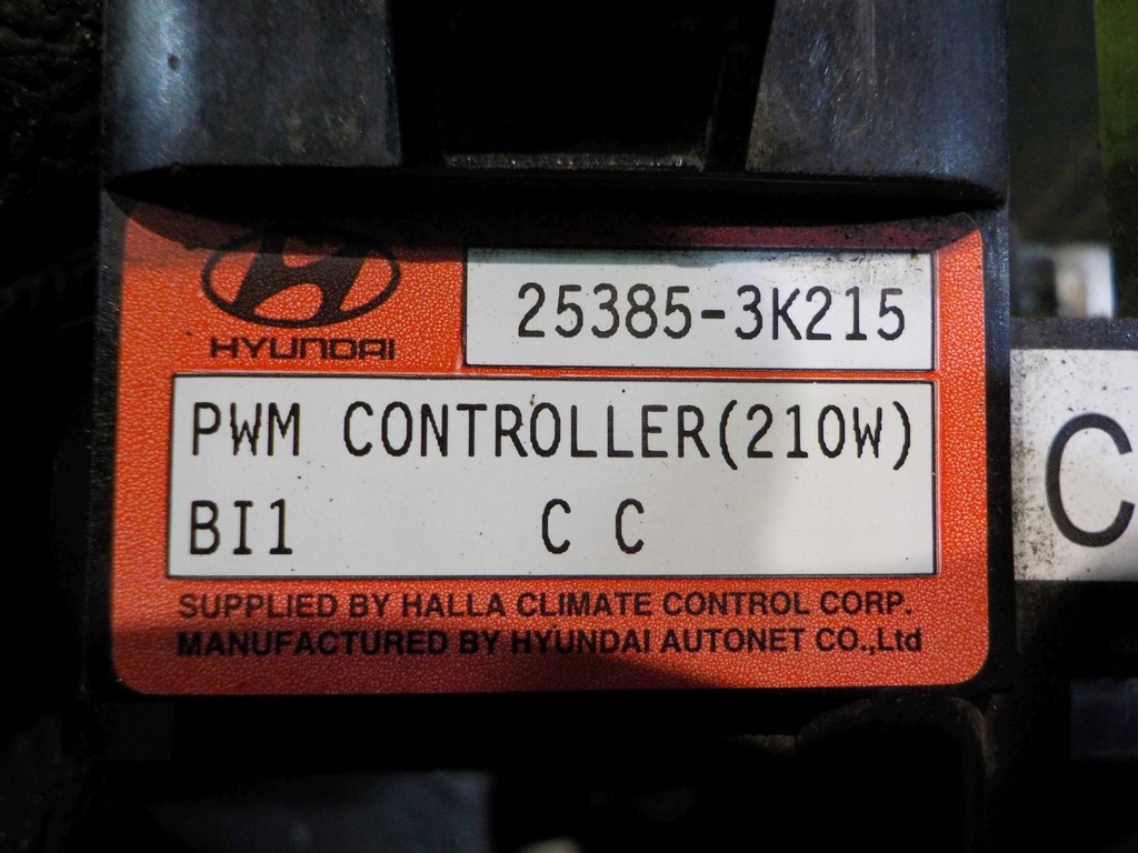 фото №4, Sonata v 2.0 b блок керування вентиляторів 25385-3k215