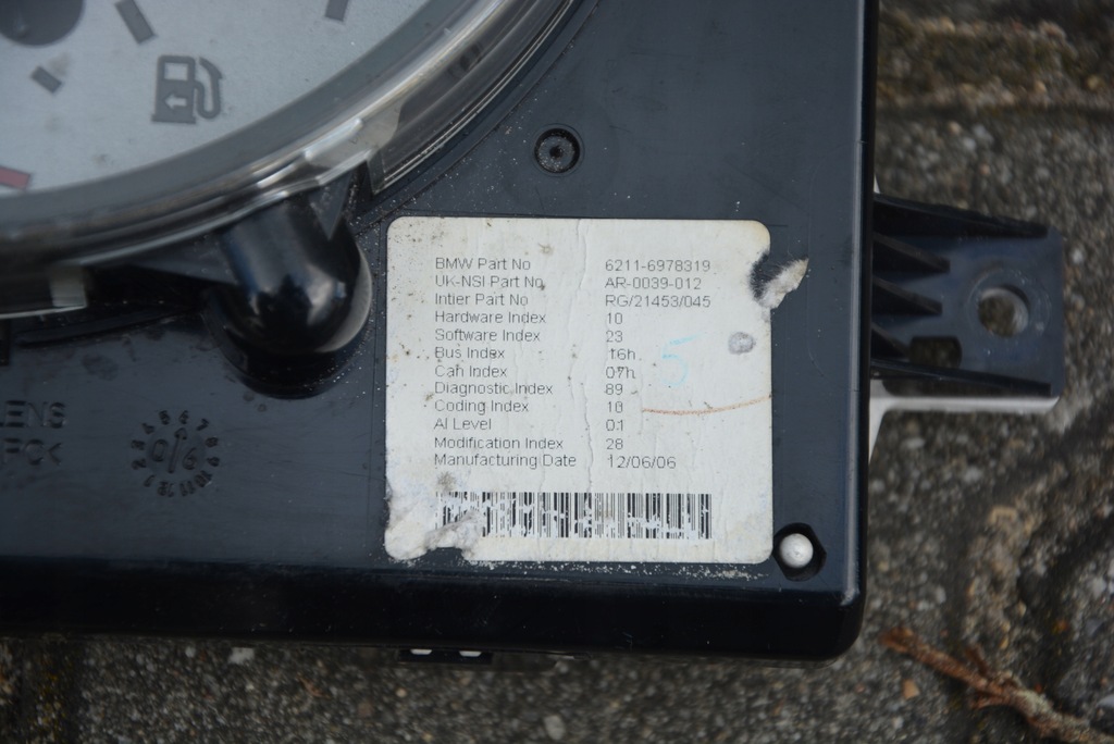 фото №3, Счетчик приборы спидометр mini r50 r52 r53 1.6 16v 6978319