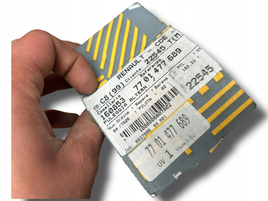 Новая  оригинальные муфта генератора renault clio 7701477689 g Доставка