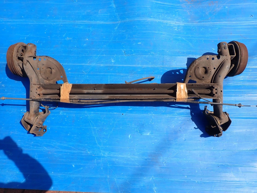 фото №6, Nissan note 06-13 балка підвіска заднього задня