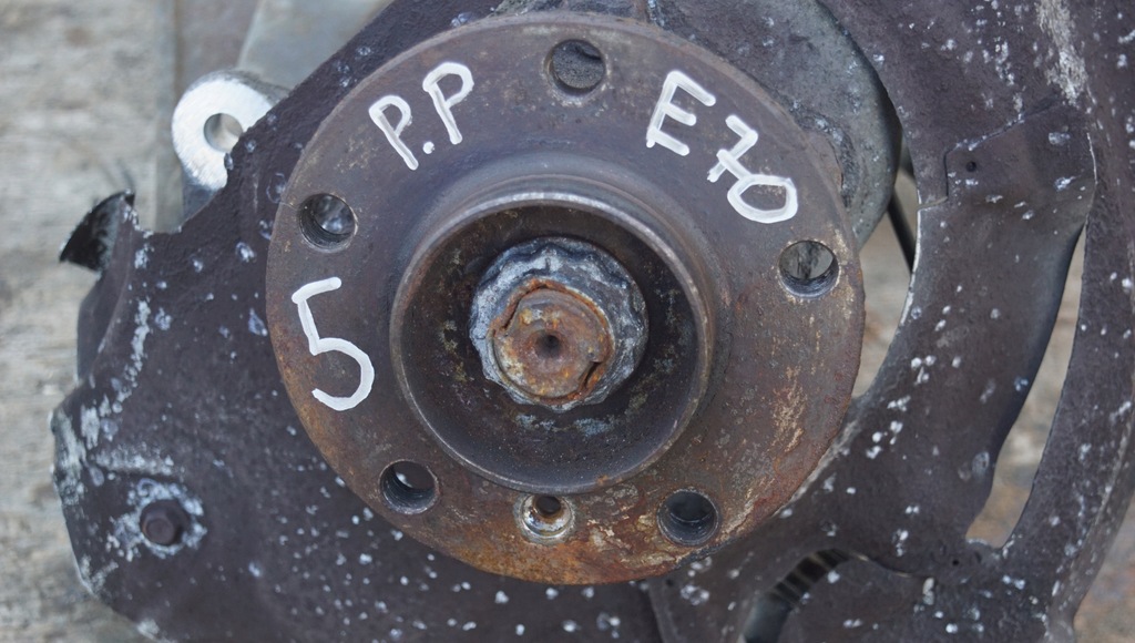 фото №11, Поворотный кулак подвеска правый перед bmw x5 e70 3.0d