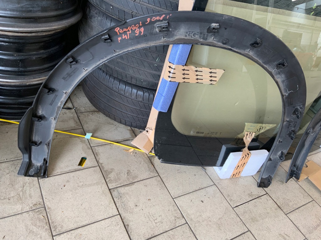 Peugeot 5008 ii 2 молдинг накладка крыла задний  задняя правая 9814070377 Киев