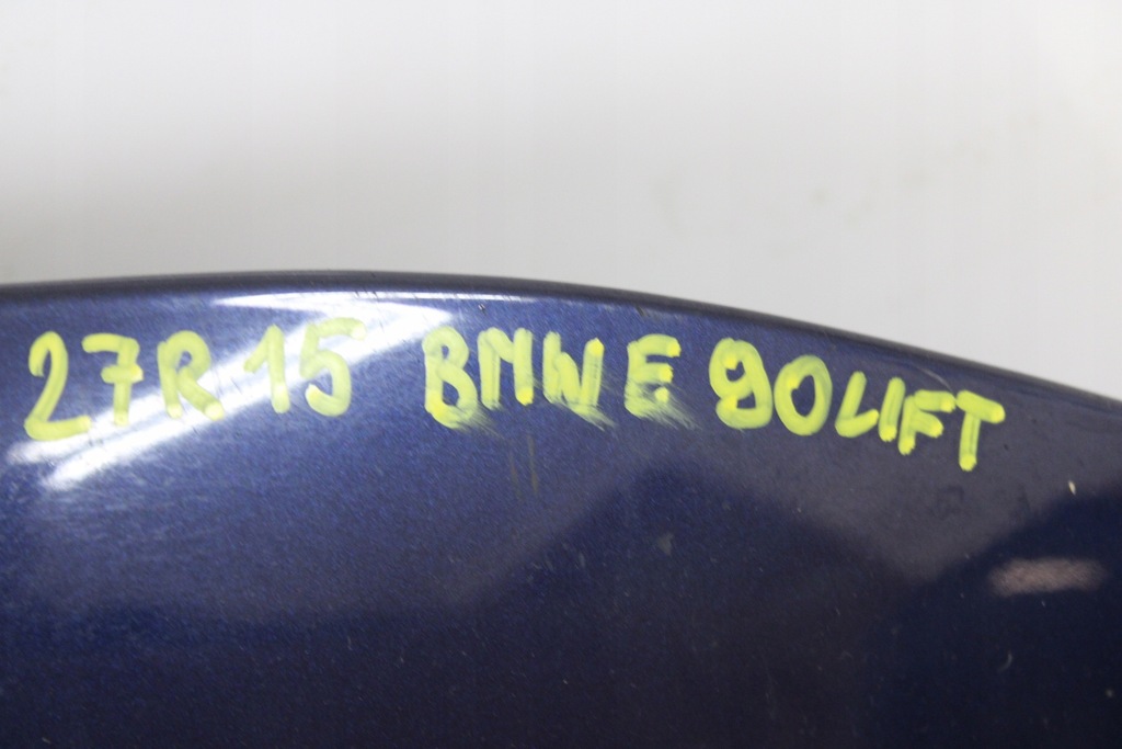 фото №11, Bmw 3 e90 lift 2008r- капот кришка двигуна a76 - код лакофарбового покриття
