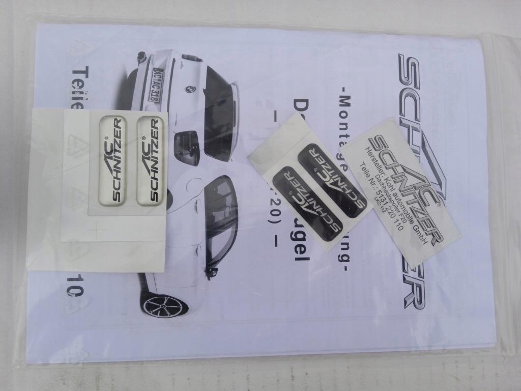 фото №11, Bmw 1 f21 ac schnitzer накладки передній задня накладки пороги kpl