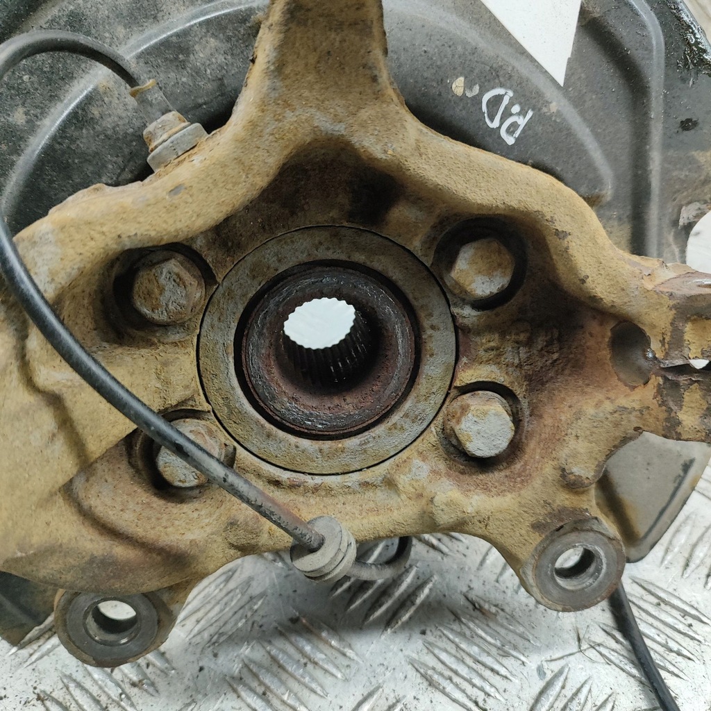 фото №6, Nissan leaf ii ze1 2019 правая сторона ступица колеса передний