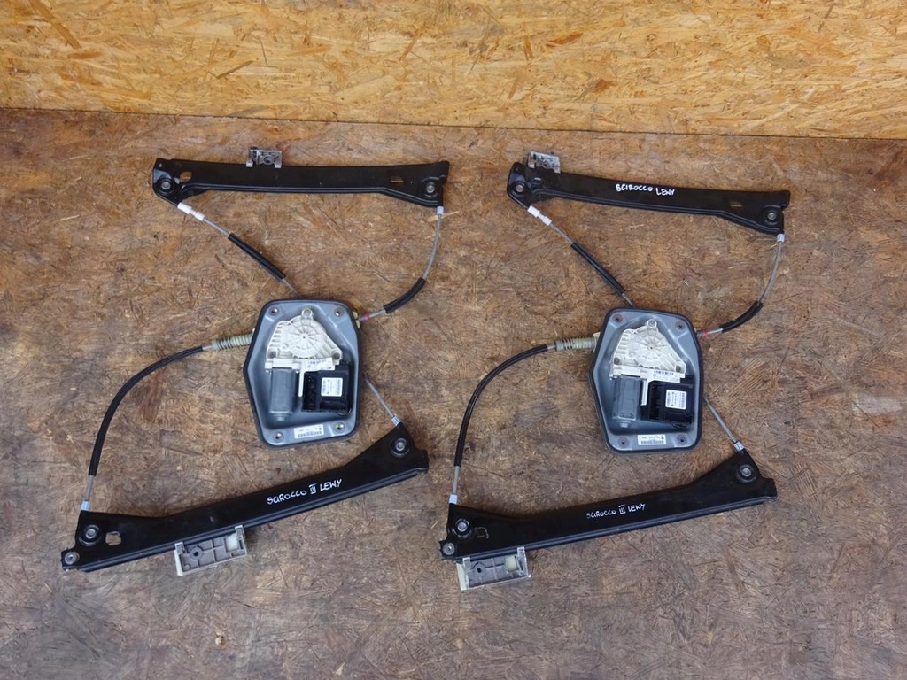 фото №8, Vw scirocco iii 08-14 механізм моторчик скло лівий