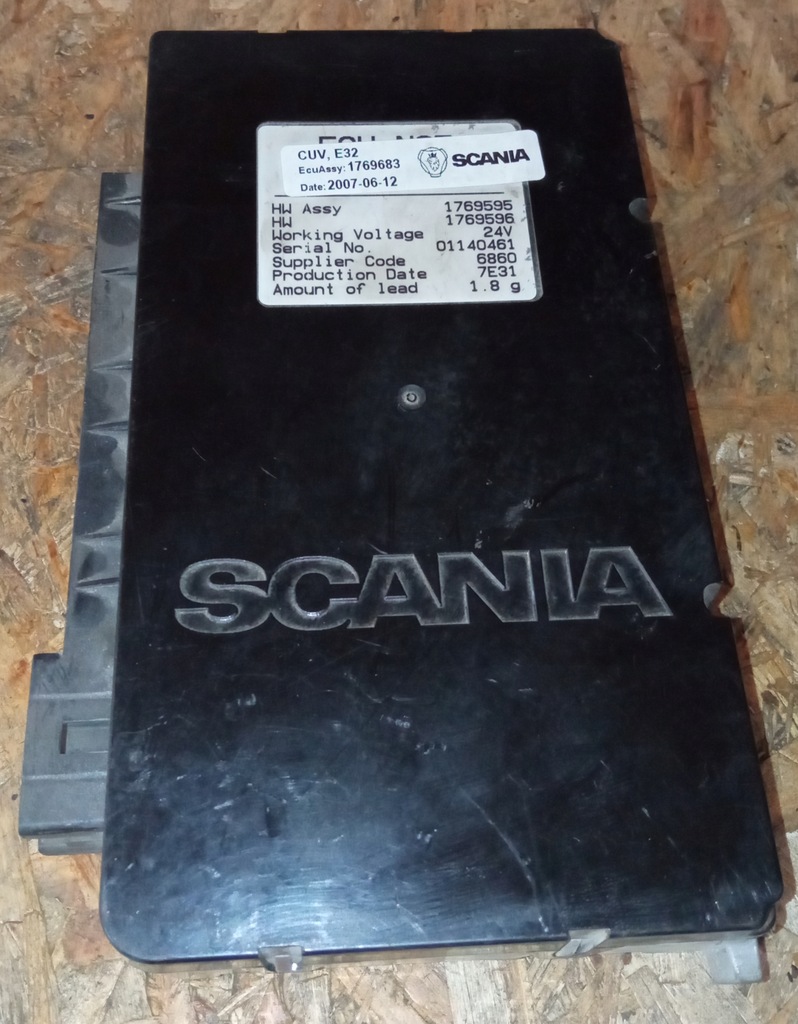 фото №1, Блок керування світла scania r