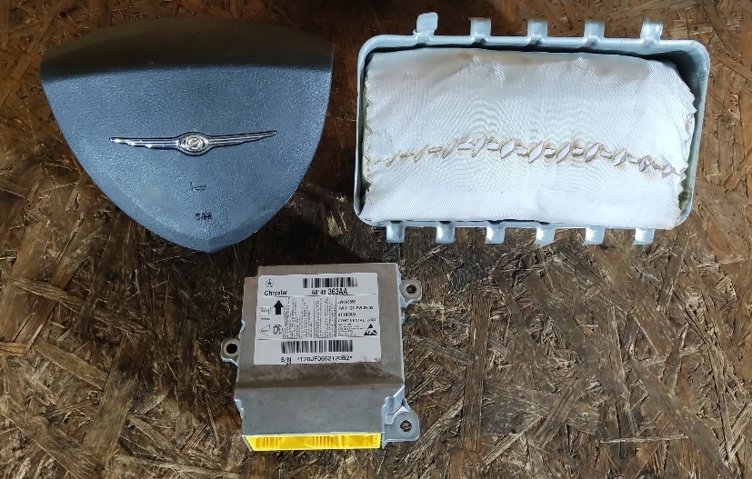 фото №1, Набір подушка безпеки chrysler voyager v 2008 - 2016 rok