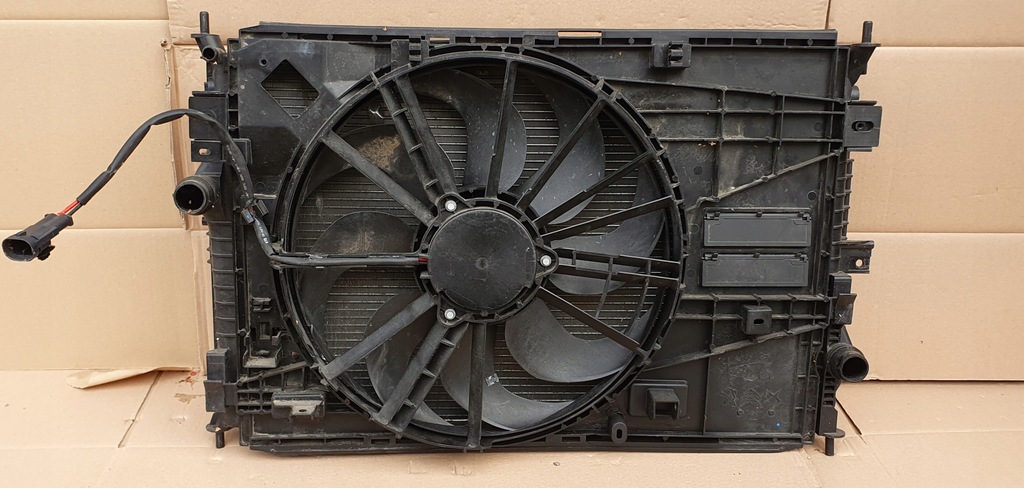 фото №1, Комплект радіатор + жалюзі grandland x 1.5 1.6 дизель