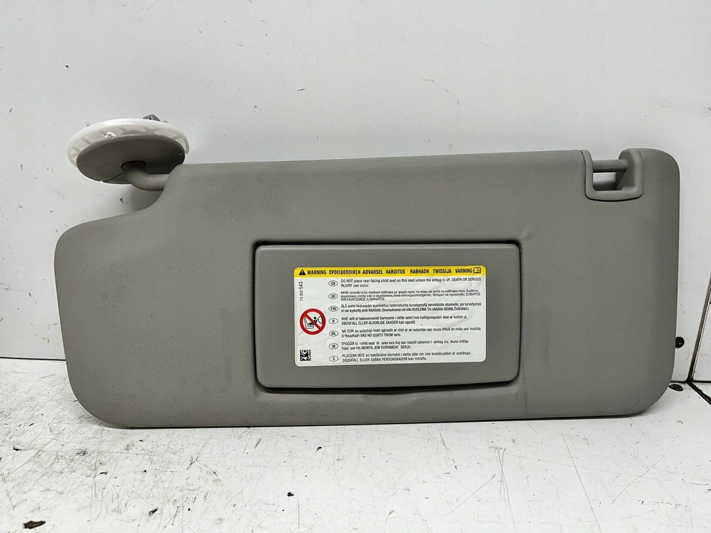 фото №5, Chevrolet orlando козырёк защита солнцезащитная левая