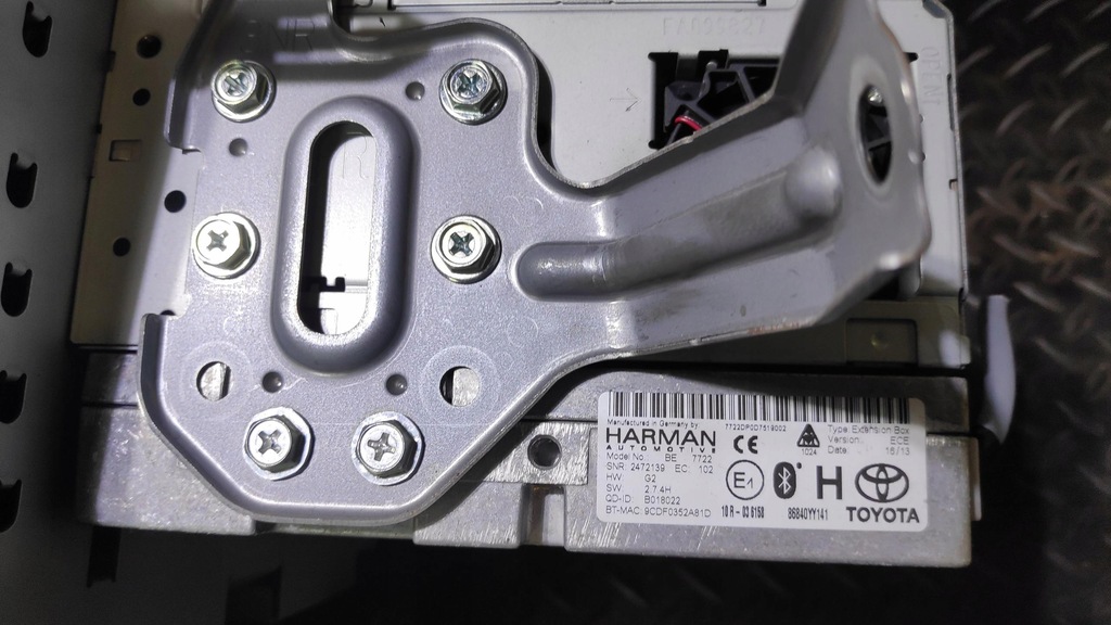 фото №6, Радио панель кондиционера uk prius plus 86140-47140