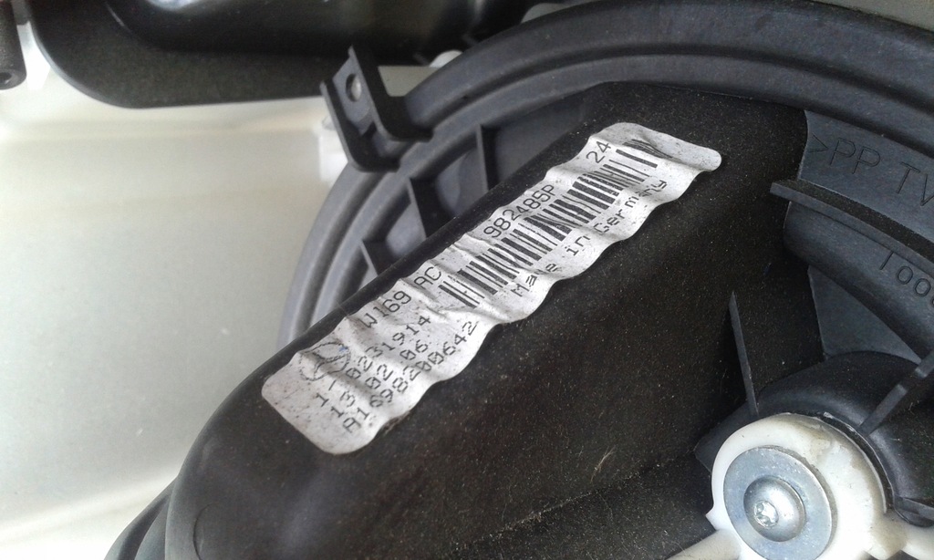 фото №13, Отопитель кондиционера воздуходувка mercedes w169