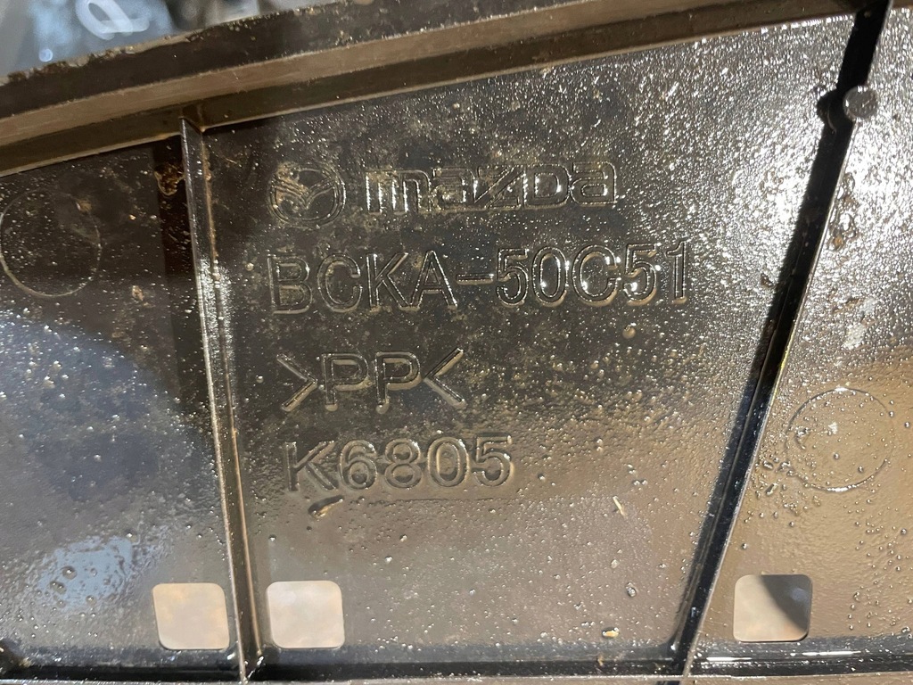 фото №12, Mazda 3 bp iv 4 19- sedan защита нижняя плита pod бампер перед передняя