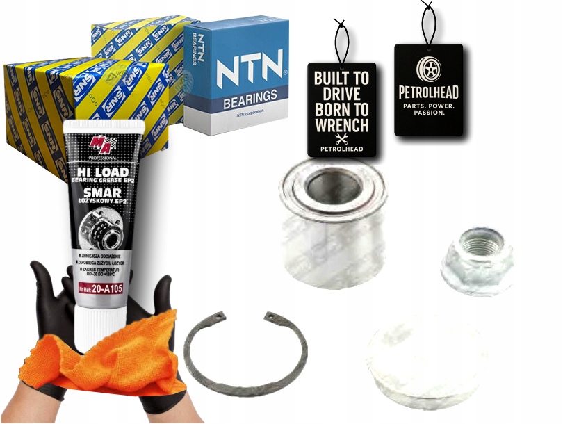 фото №1, Набор подшипник колеса 25x55x45 dacia sandero ii ren #petrolhead pro+ kit7