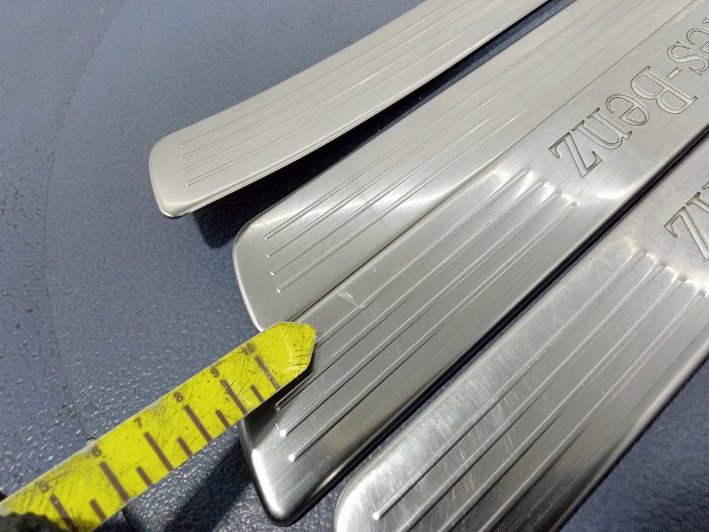 фото №10, Mercedes gls x166 накладки накладки порогові підсвічувані kpl a1666808600