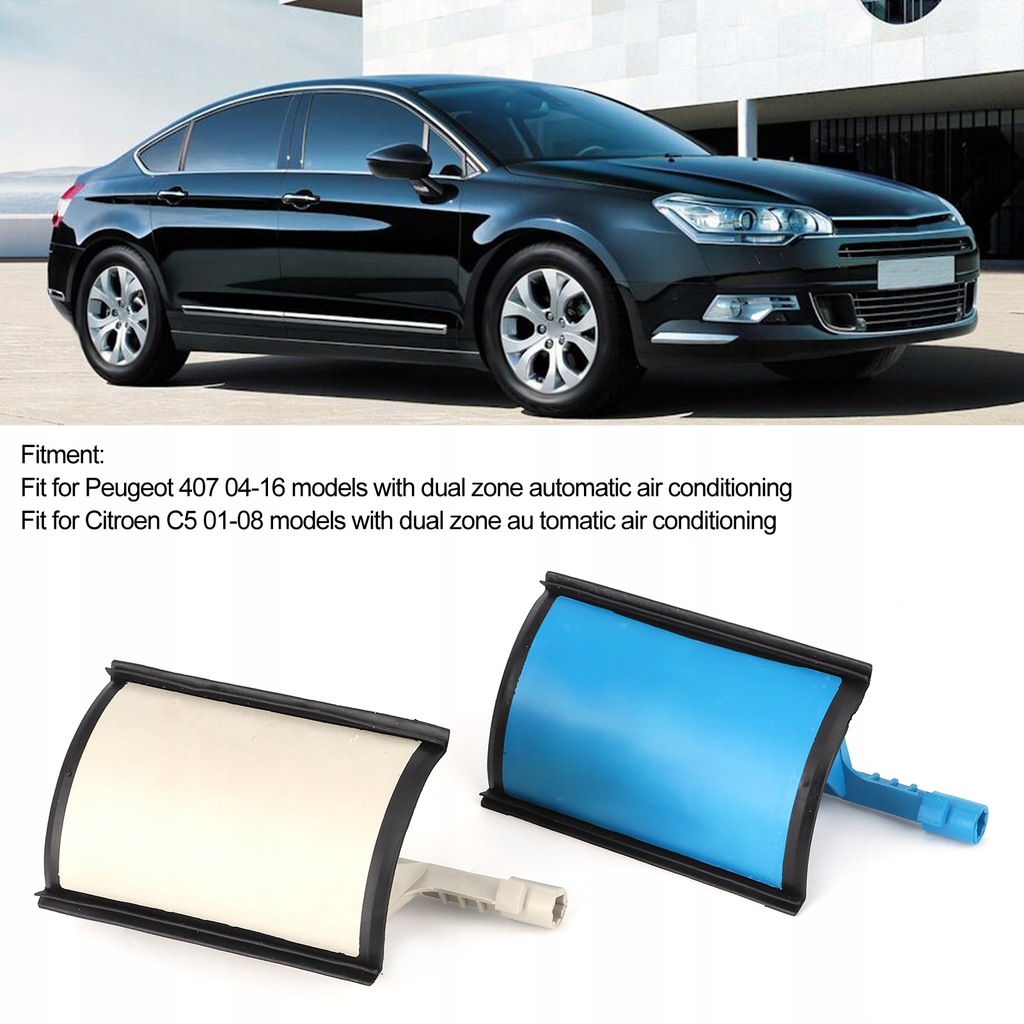 фото №1, 2x крышки крышка обдув klimatyza do citroen c5