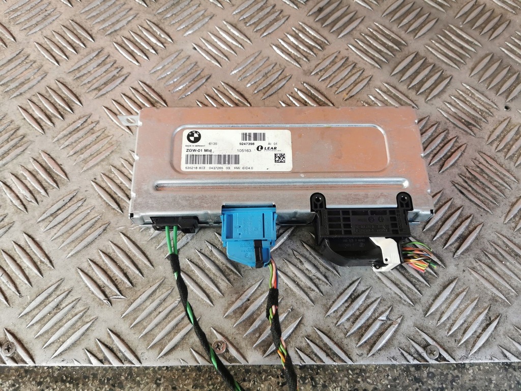 фото №1, Bmw f10 оригінальний номер модуль блок керування zgw 9247398