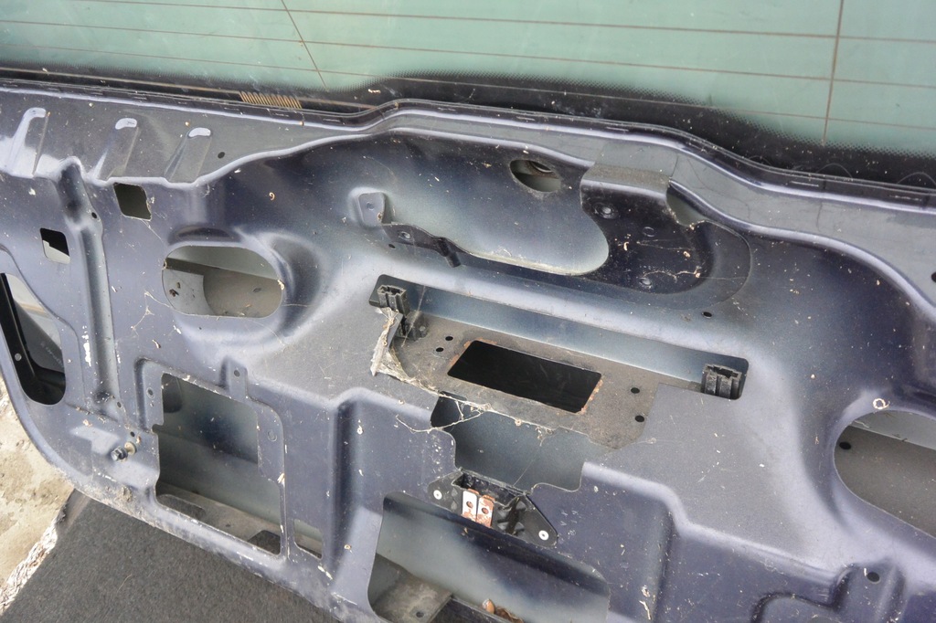 фото №14, Крышка багажника багажника mercedes w211 kombi стекло 359