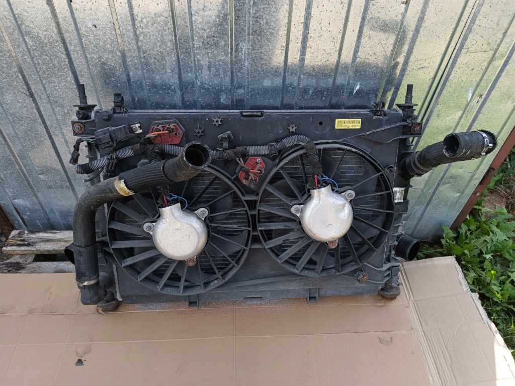 Alfa romeo 159 1.75 tbi радиатор воды кондиционера вентилятор интеркулер Недорого