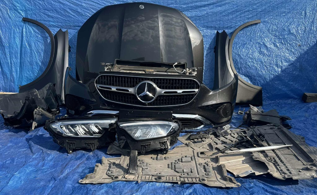 фото №1, Бампер перед kompletny капот радіатор лампи mercedes w254 glc 831