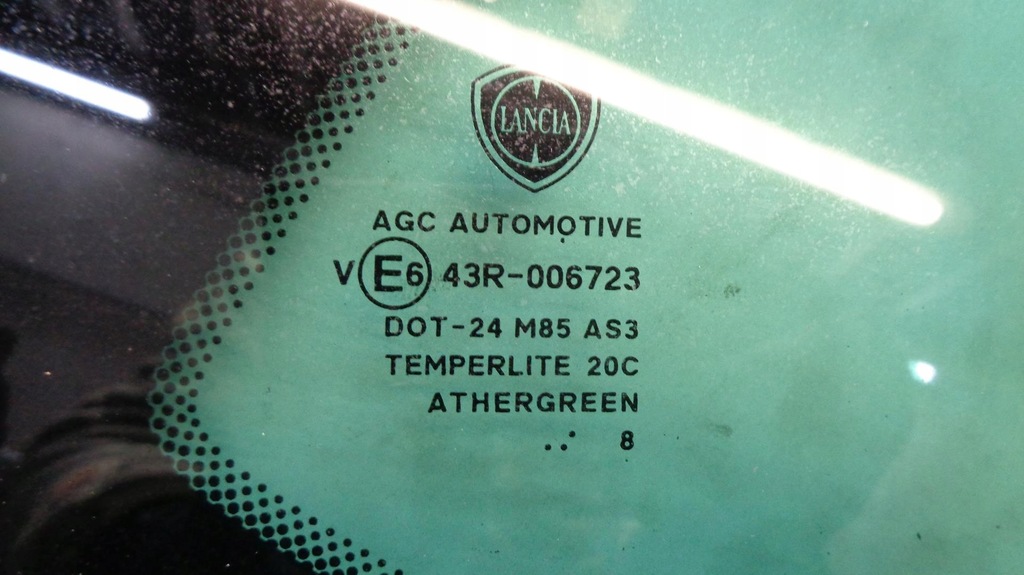 фото №6, Стекло кузовная lancia delta 3 iii 08r. правая задняя as3