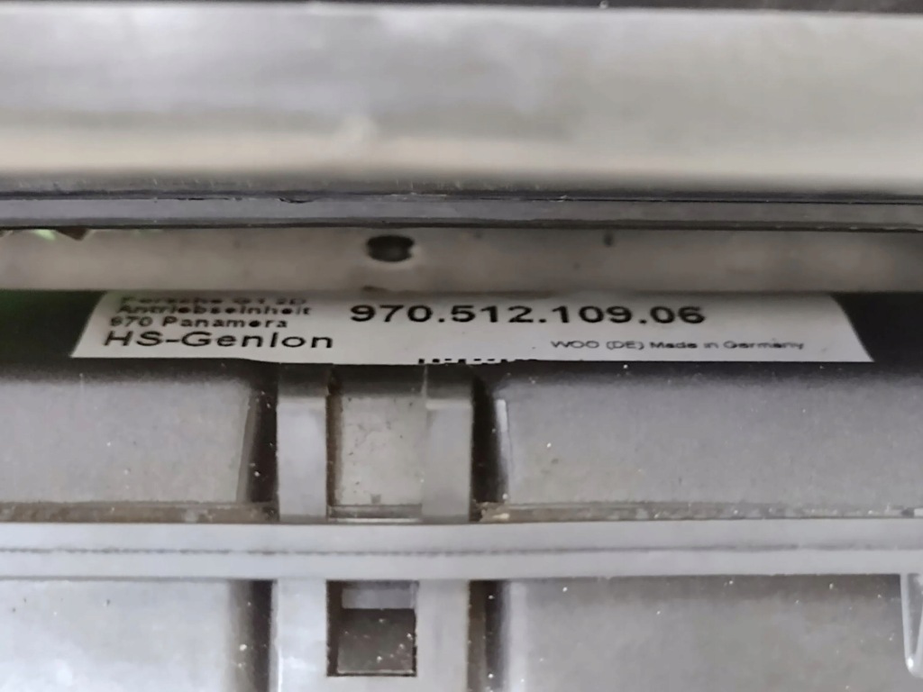 фото №6, Porsche panamera 970 09-16 спойлер спойлер кришки задній багажника 97051210906