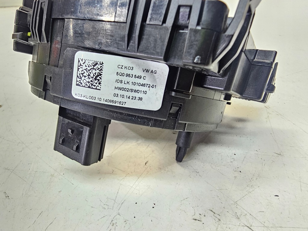 фото №5, Лента шлейф подушки безопасности audi a1 a3 q3 vw seat skoda 5k0953549c